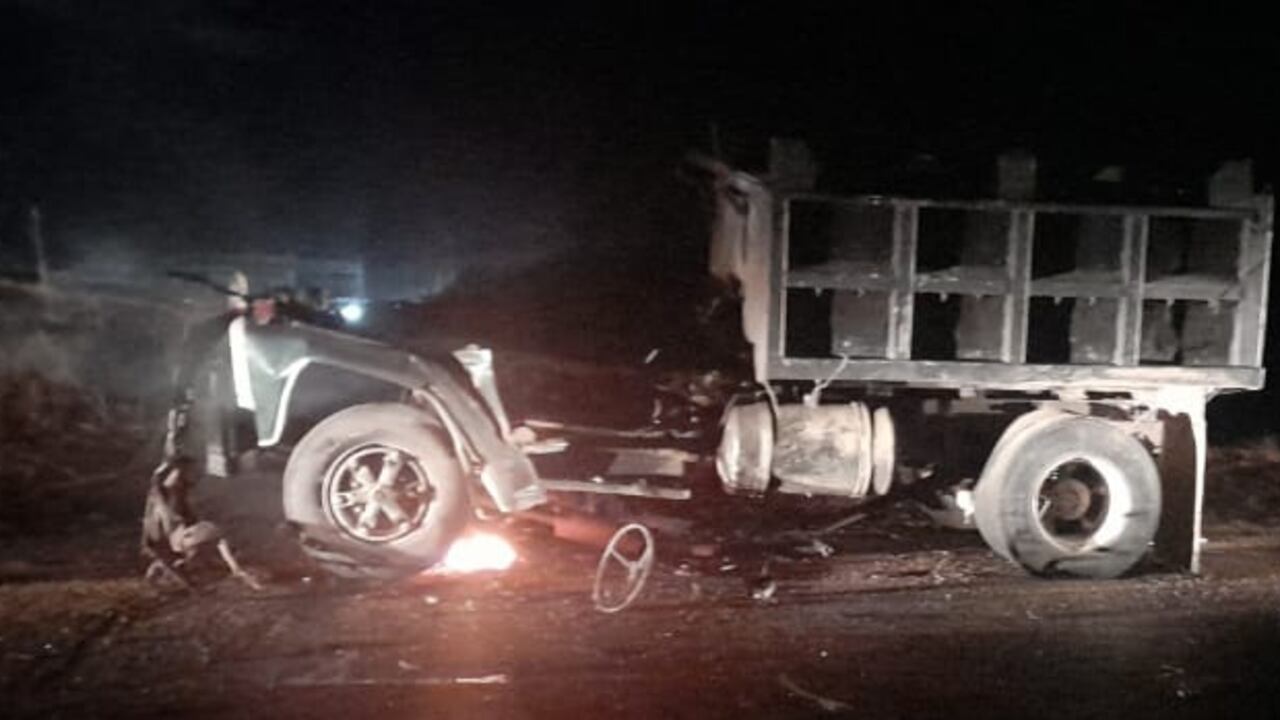 Los perpetradores del ataque contra el Batallón del Ejército en Ocaña se movilizaban en una volqueta.