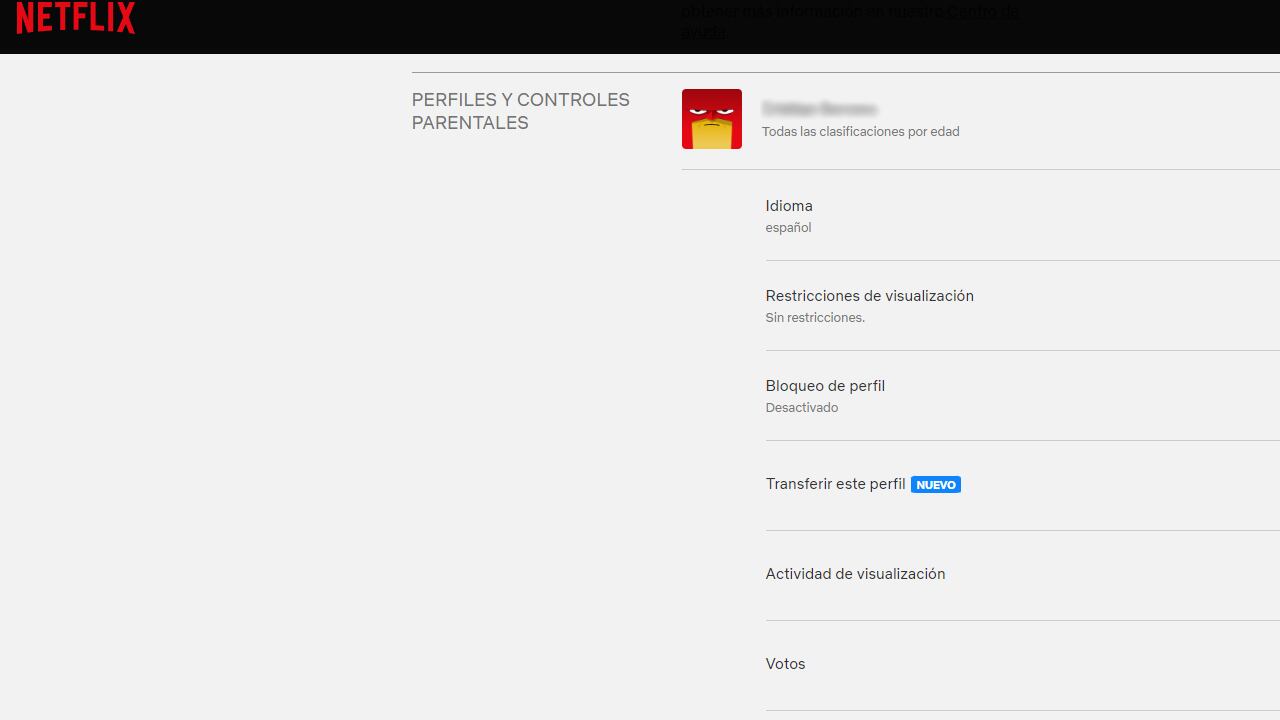 Netflix cuenta con varias funciones para personalizar el perfil del usuario.