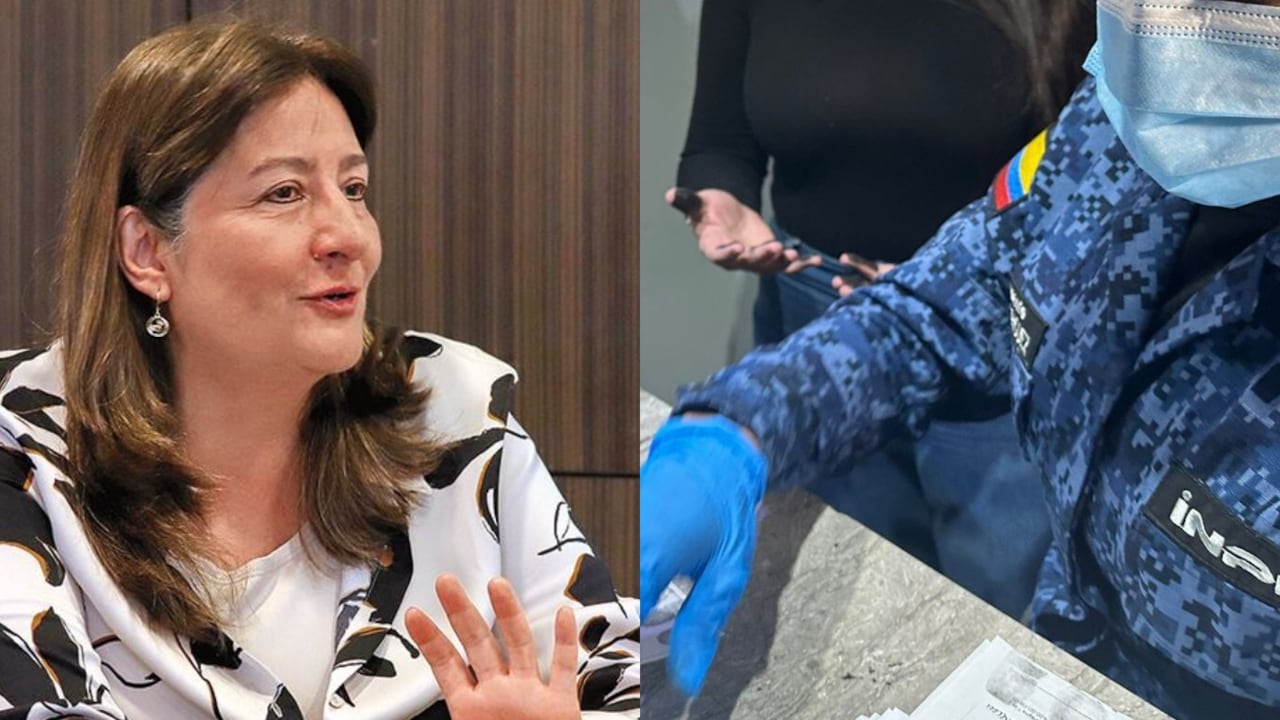 Ministra de Justicia, Ángela María Buitrago.