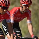 Nairo Quintana finalizó quinto en la cuarta etapa del Tirreno Adriático. Foto: AP/Gian Mattia D'Alberto