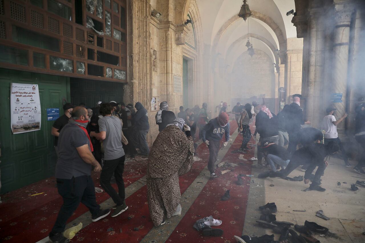 El enfrentamiento palestino.