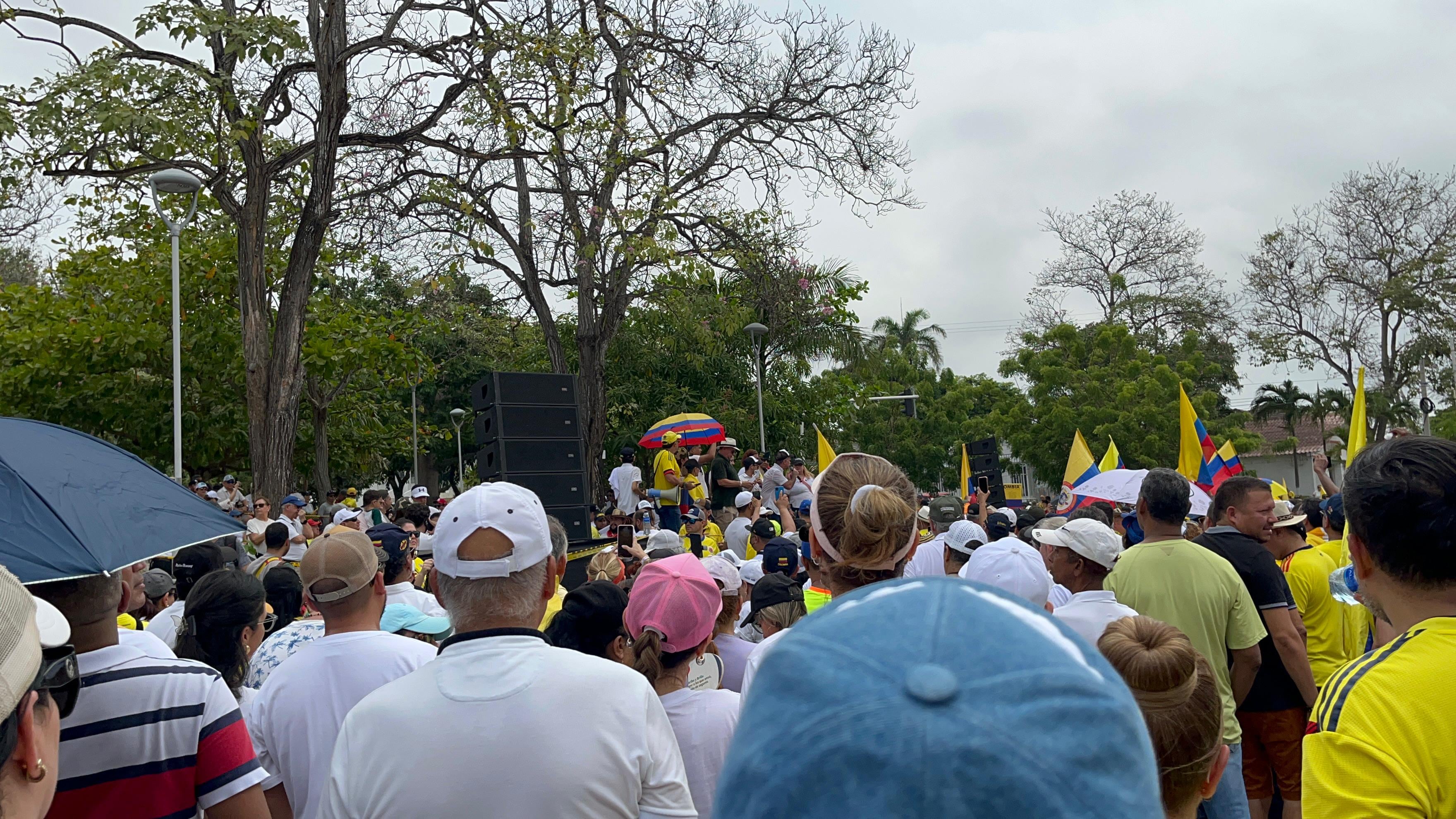 MARCHAS 21 DE ABRIL EN CONTRA DEL GOBIERNO DEL PRESIDENTE GUSTAVO PETRO