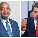 Luis Gilberto Murillo y Nicolás Maduro