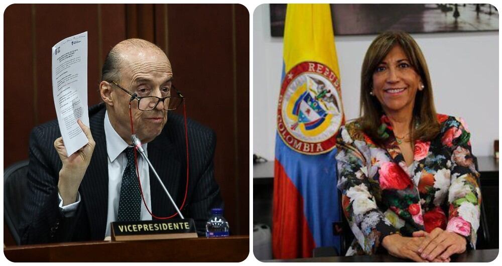 Álvaro Leyva y Martha Lucía Ramírez.