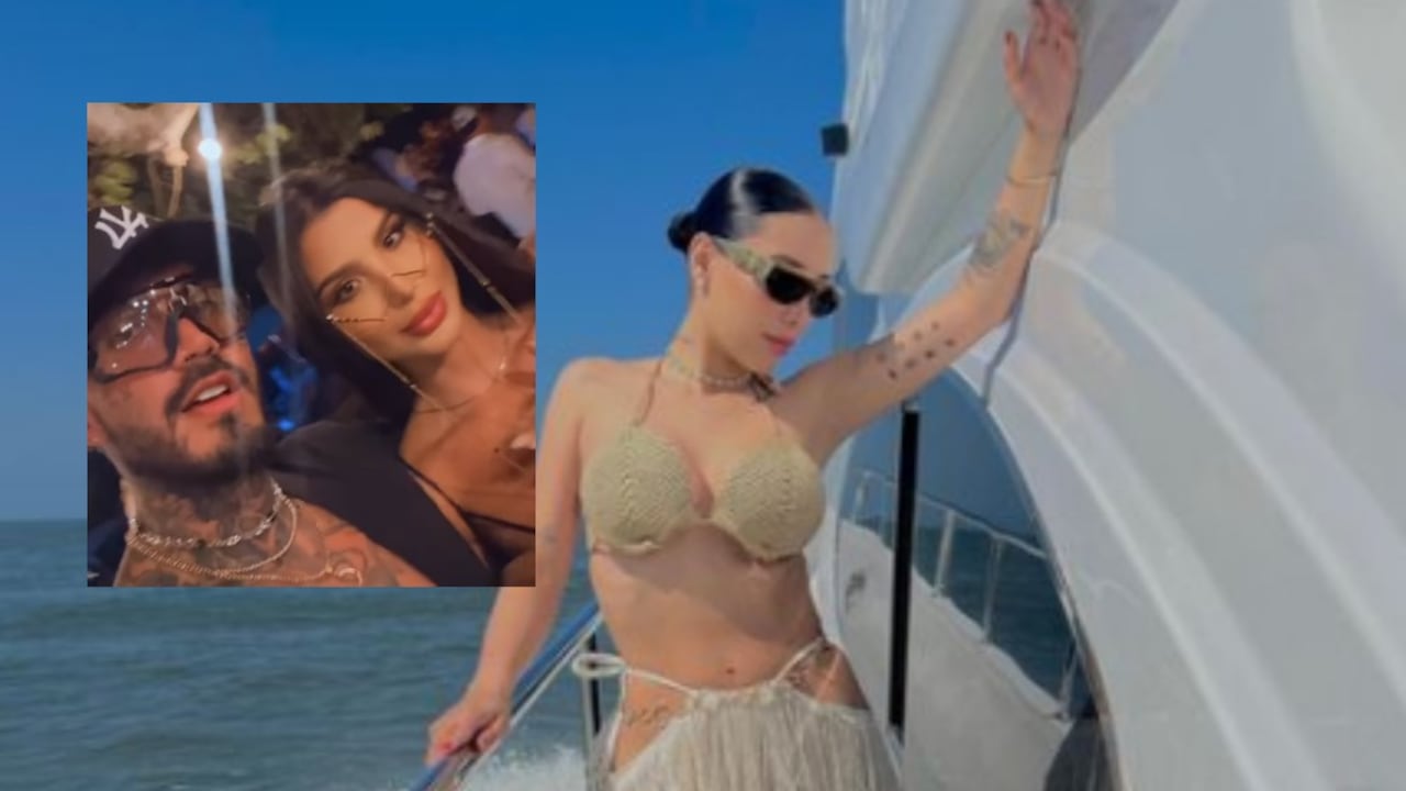 Luisa Fernanda W compartió en la misma celebración con Mateo Carvajal, quien estuvo en compañía de su pareja Stephanie Ruiz y algunos amigos.