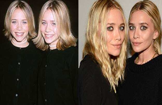 Las gemelas Olsen reconocidas por su participación en la serie 'Full House'. 