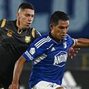 Macalister Silva, capitán de los azules ante Águilas Doradas.