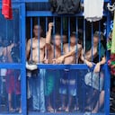 Hacinamiento carcelario en Medellín.