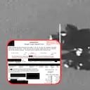 El testimonio del militar aclara qué alcanzó a ver durante el inesperado encuentro.