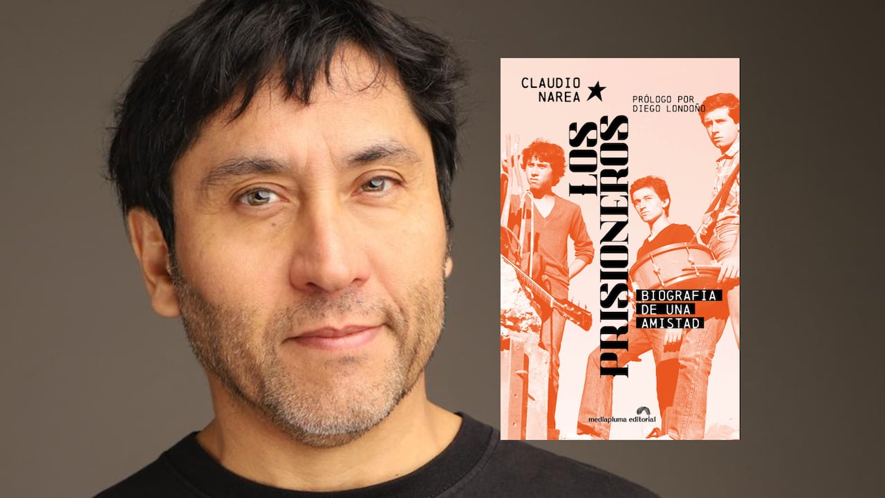Claudio Narea, reconocido como uno de los integrantes de Los Prisioneros, llega a FILBo 2026 con 'Biografía de una amistad'.