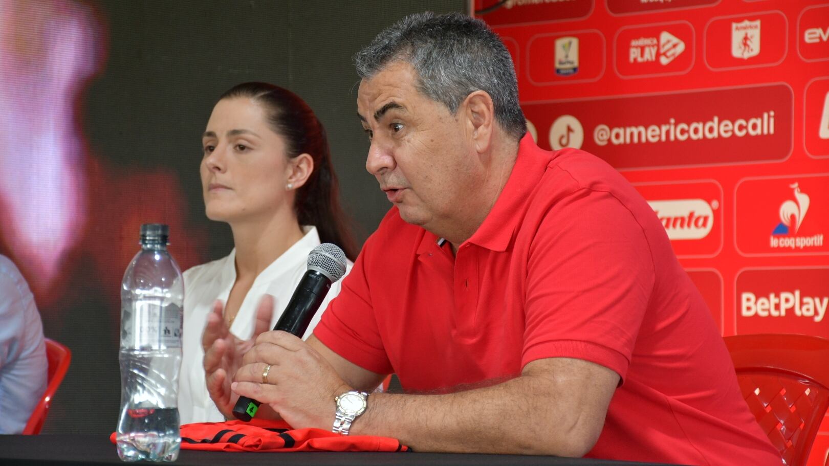 Rueda de prensa Jorge 'El Polilla' Da Silva.