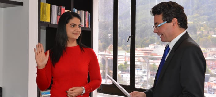 Martha Lucia Ospina Martínez se posesionó como Directora (e) del INS
en septiembre de 2015