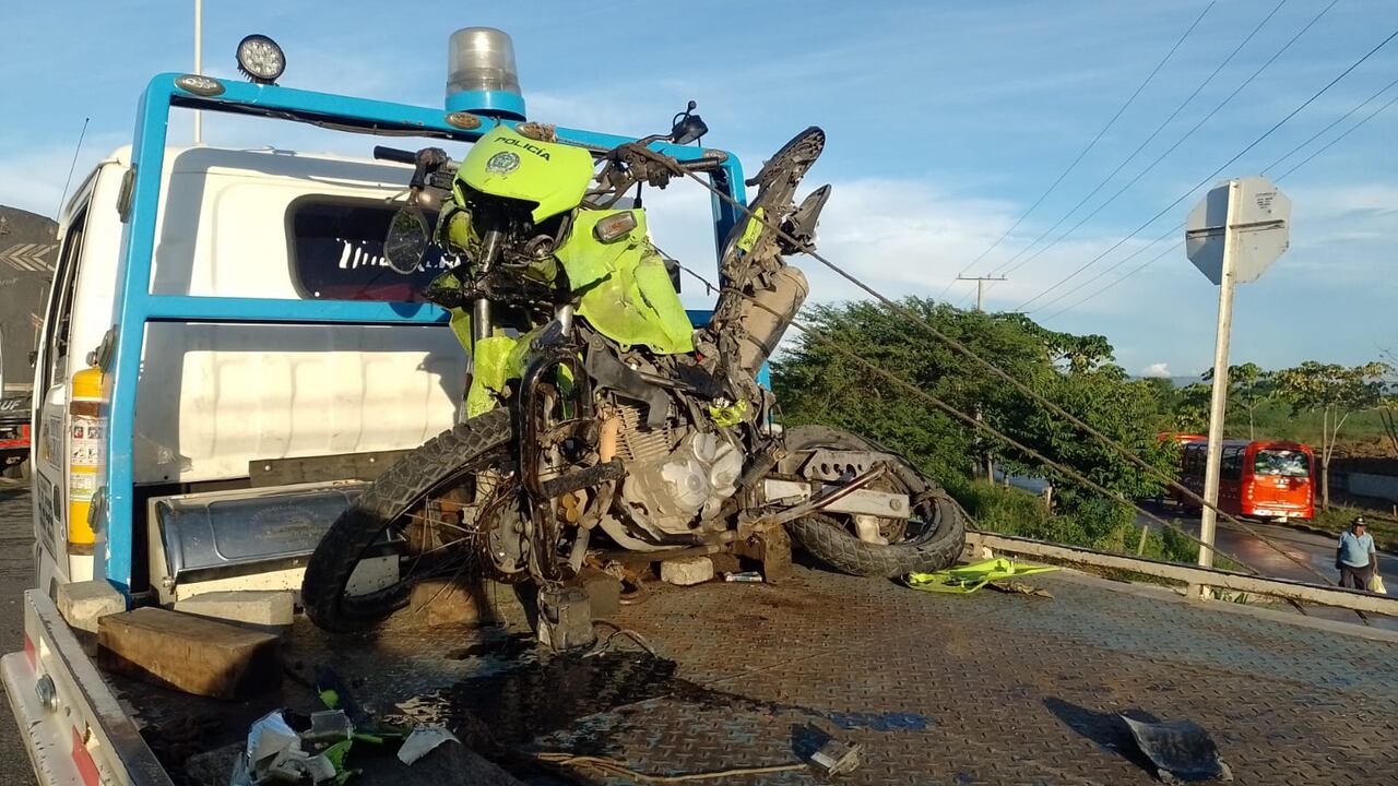 Conductor borracho atropelló a dos policías en el Atlántico