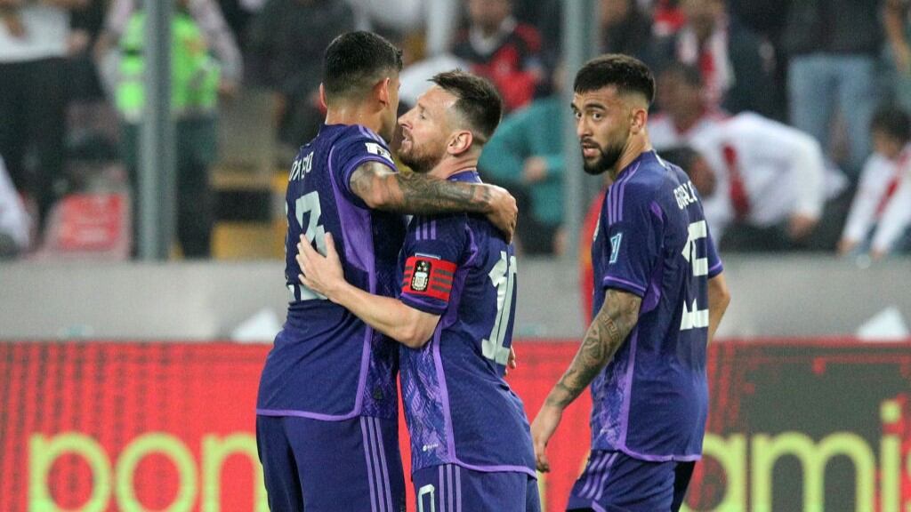 Messi, figura indiscutible en victoria de Argentina ante Perú
