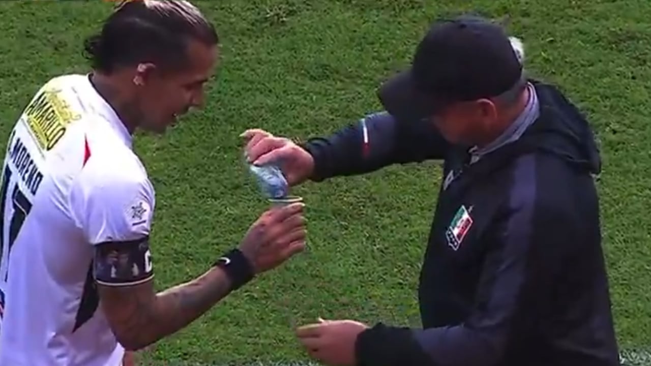 Dayro Moreno festejó en la victoria de Once Caldas sobre Atlético Bucaramanga.