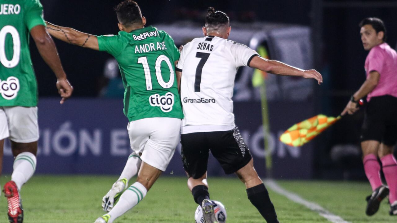 Libertad vs Atlético Nacional, ida fase 3, Copa Libertadores