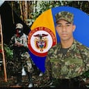 El uniformado fue plagiado en la vereda Alto Caranal del municipio de Fortul, Arauca, el pasado 20 de agosto cuando se encontraba de permiso y visitando a sus familiares. El uniformado presta su servicio militar en el Batallón de Alta Montaña en Buga, Valle del Cauca. Foto X: @MiguelMatus