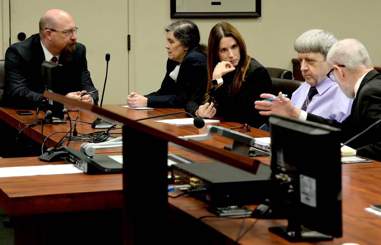 Los Turpin en su audiencia de imputación