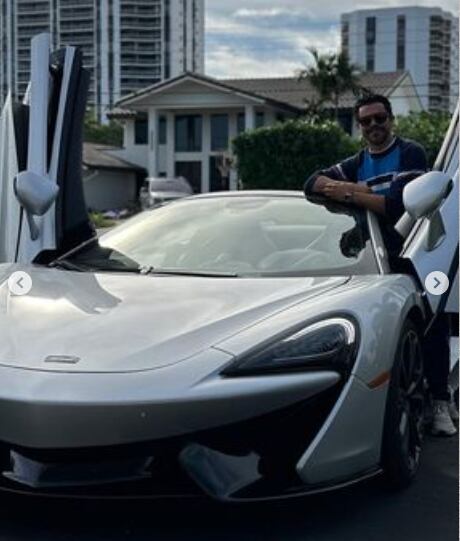 Piter Albeiro tiene una lujosa colección de vehículos.