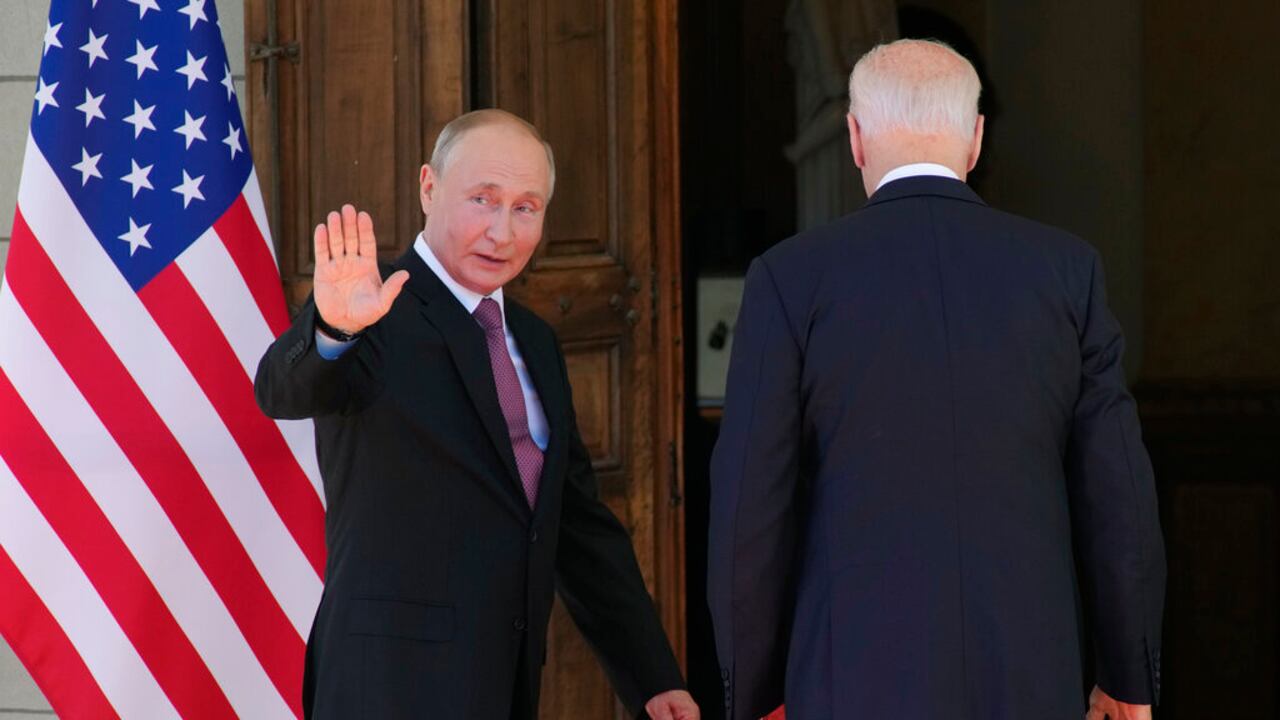 Así será el primer cara a cara de Biden y Putin en Ginebra