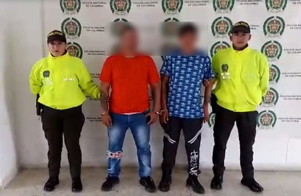 Los capturados tienen un amplio prontuario criminal.