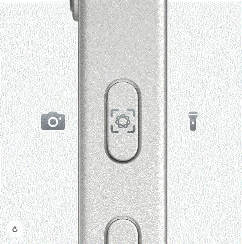 Un nuevo botón personalizable permite acceder rápidamente a diversas funciones del dispositivo.