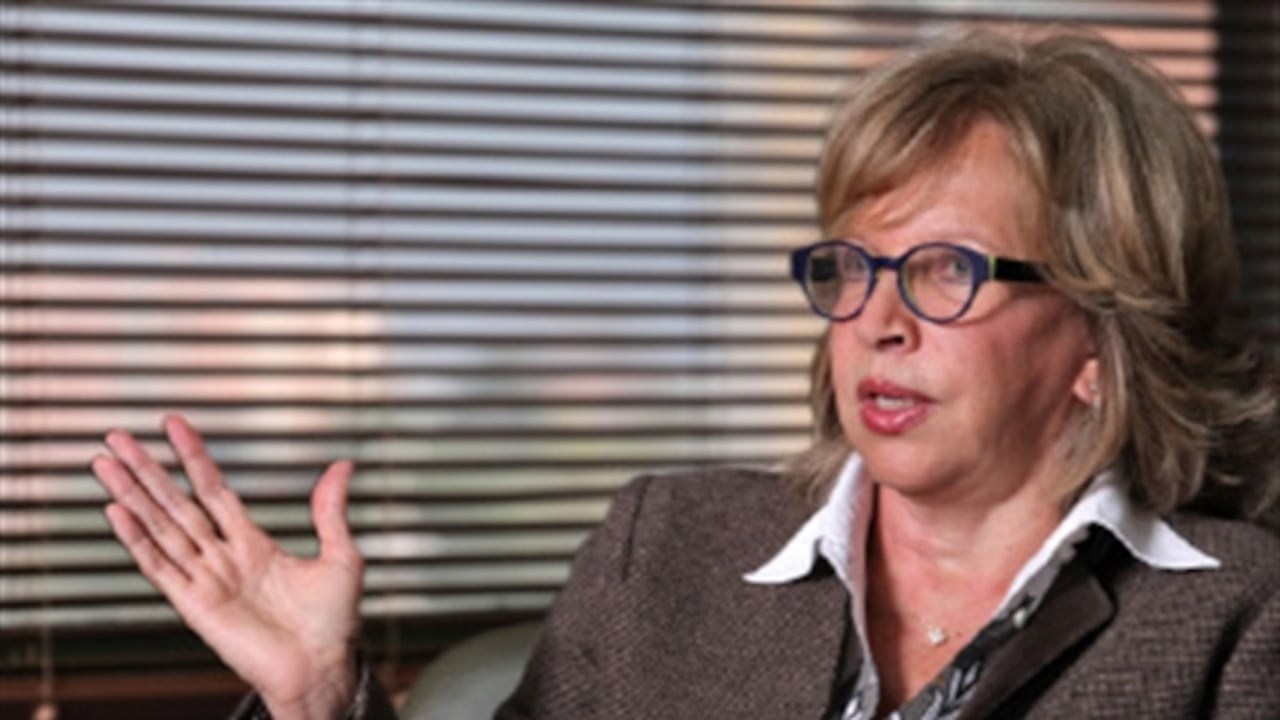 Cecilia Álvarez, exministra de Transporte.