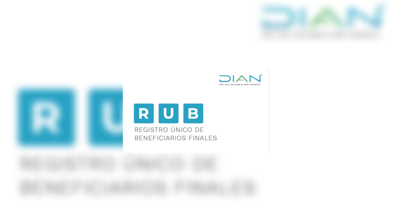 El RUB de la DIAN