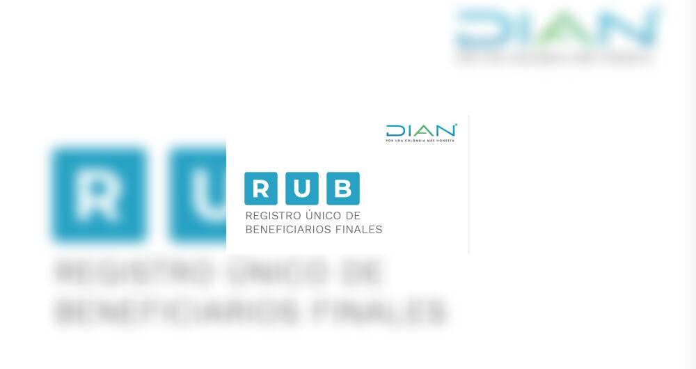 El RUB de la DIAN