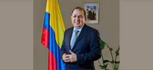 Embajador de Colombia en Bélgica, Jorge Rojas Rodríguez.