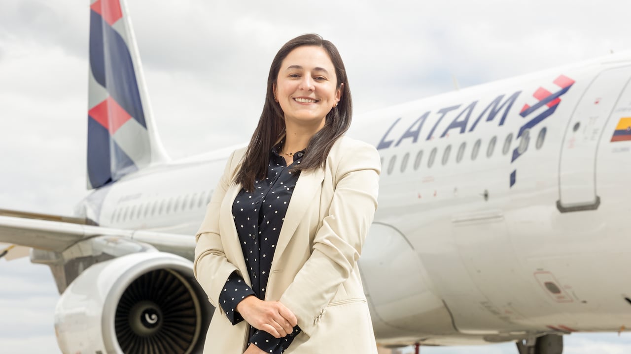 Angie Estupiñán, líder de sostenibilidad de LATAM Airlines Colombia