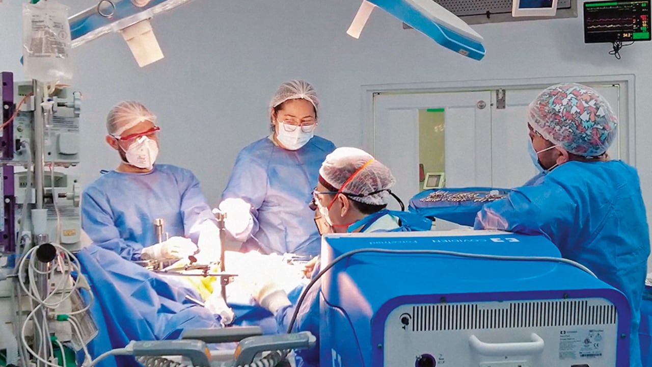 Cirugía de corazón.