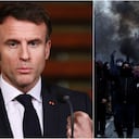 Jornada de manifestaciones contra política del presidente Emmanuel Macron.