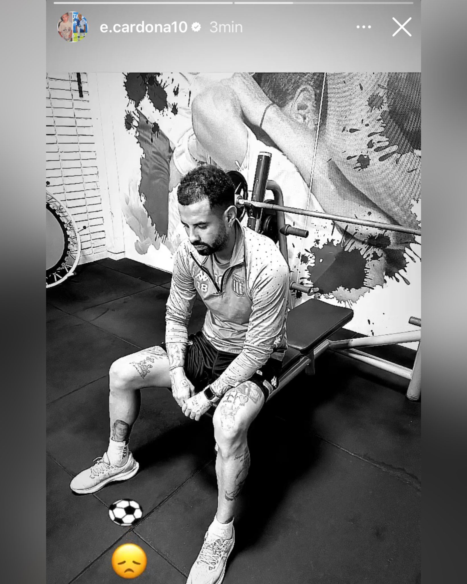 La publicación de Edwin Cardona después de no ser convocado en Libertadores