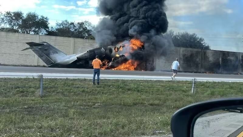 Accidente aéreo en Florida
