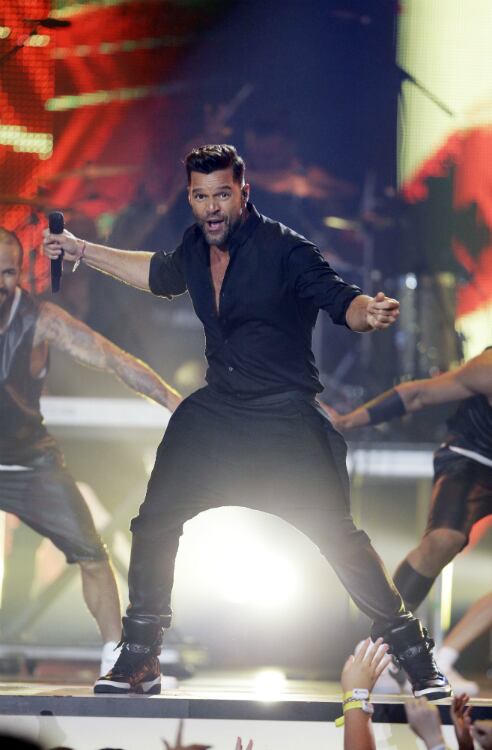 Ricky Martin. Foto: AP