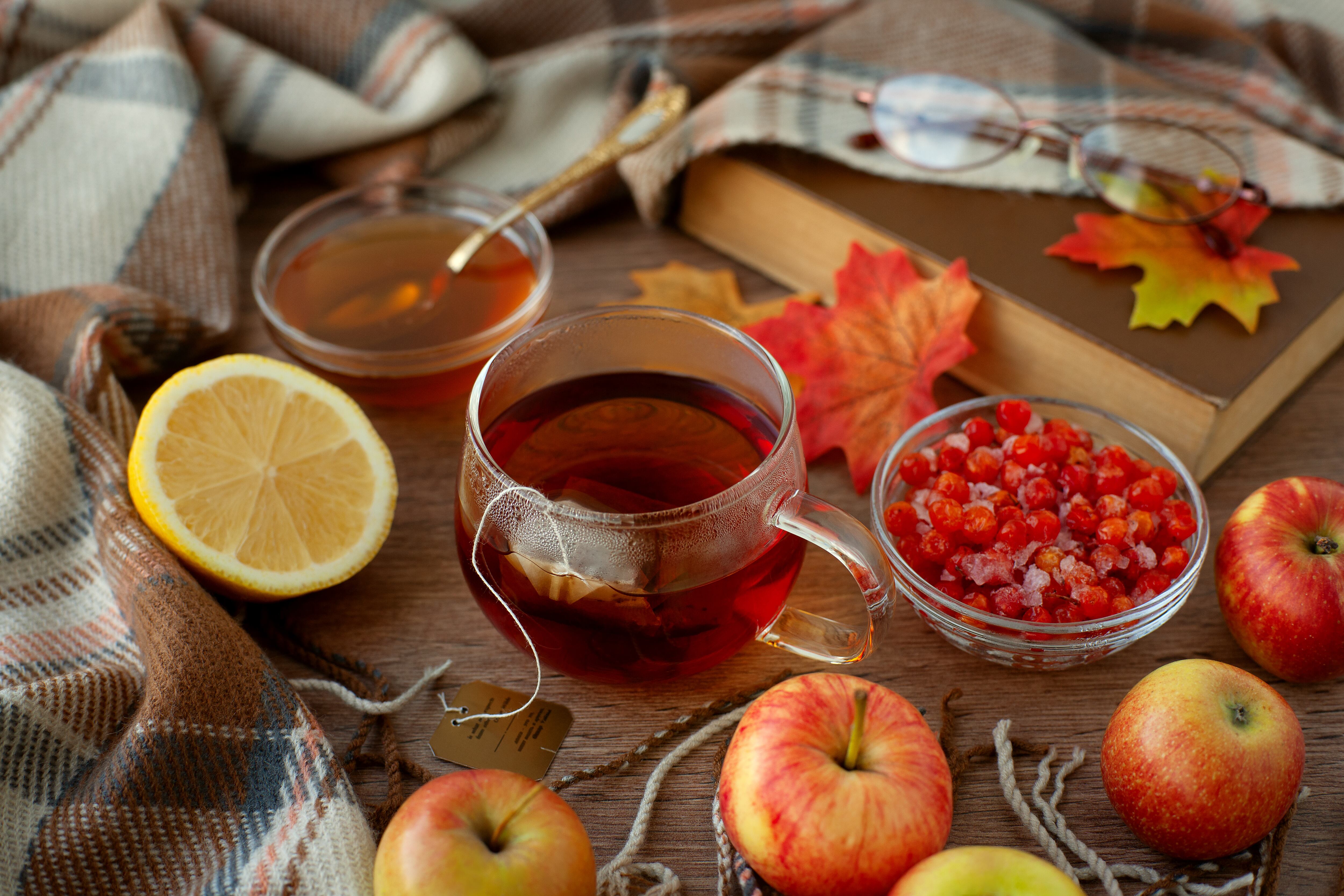 Té de manzana y miel