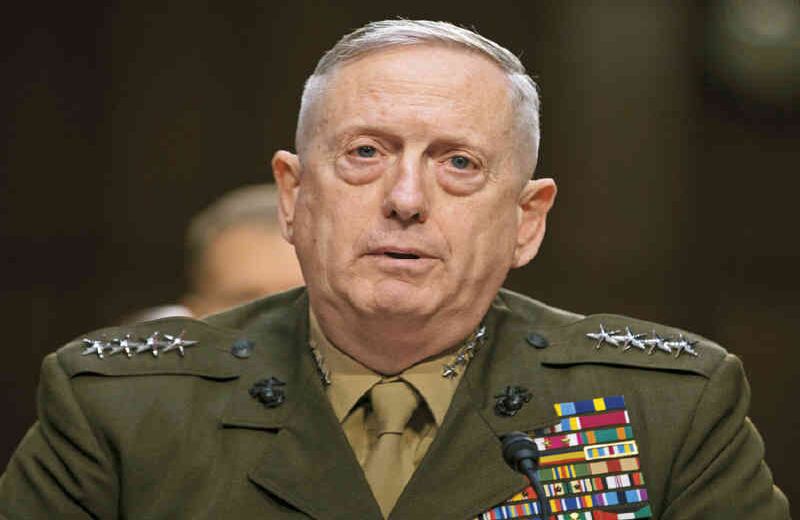 Secretario de Defensa: James ‘perro loco’ Mattis