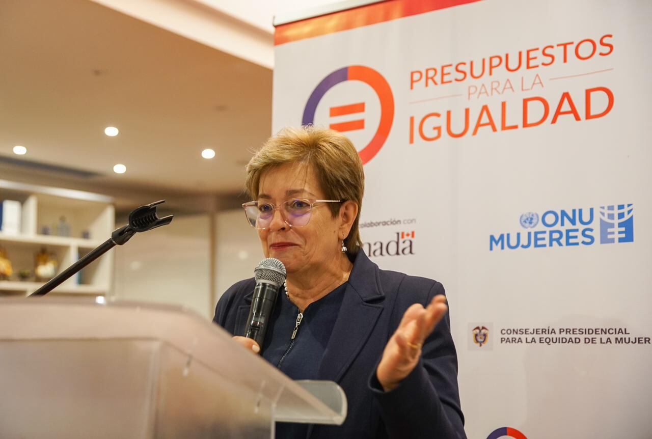 Bibiana Aído, representante país de ONU Mujeres Colombia,