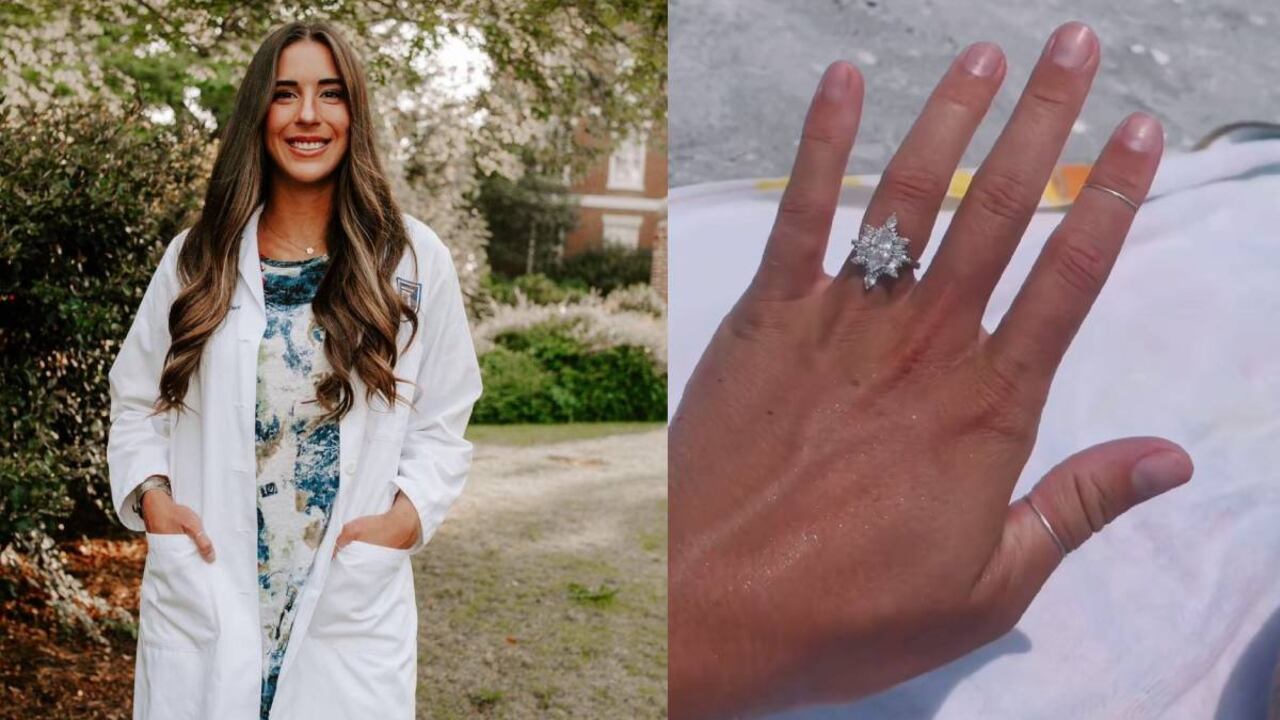 La mujer aseguró ser acosada por decenas de hombres que en vez de comprarle el anillo querían tener una cita con ella