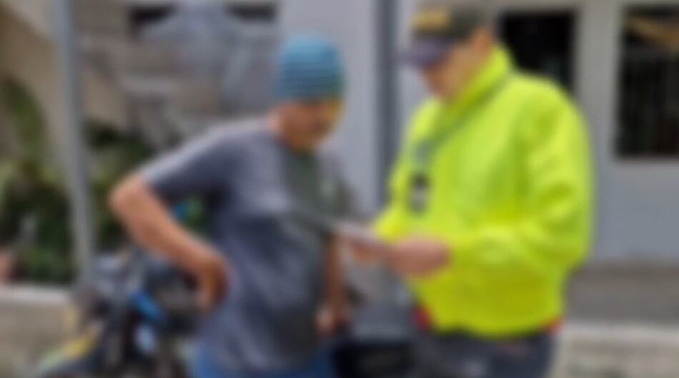 Momento de la captura del individuo.