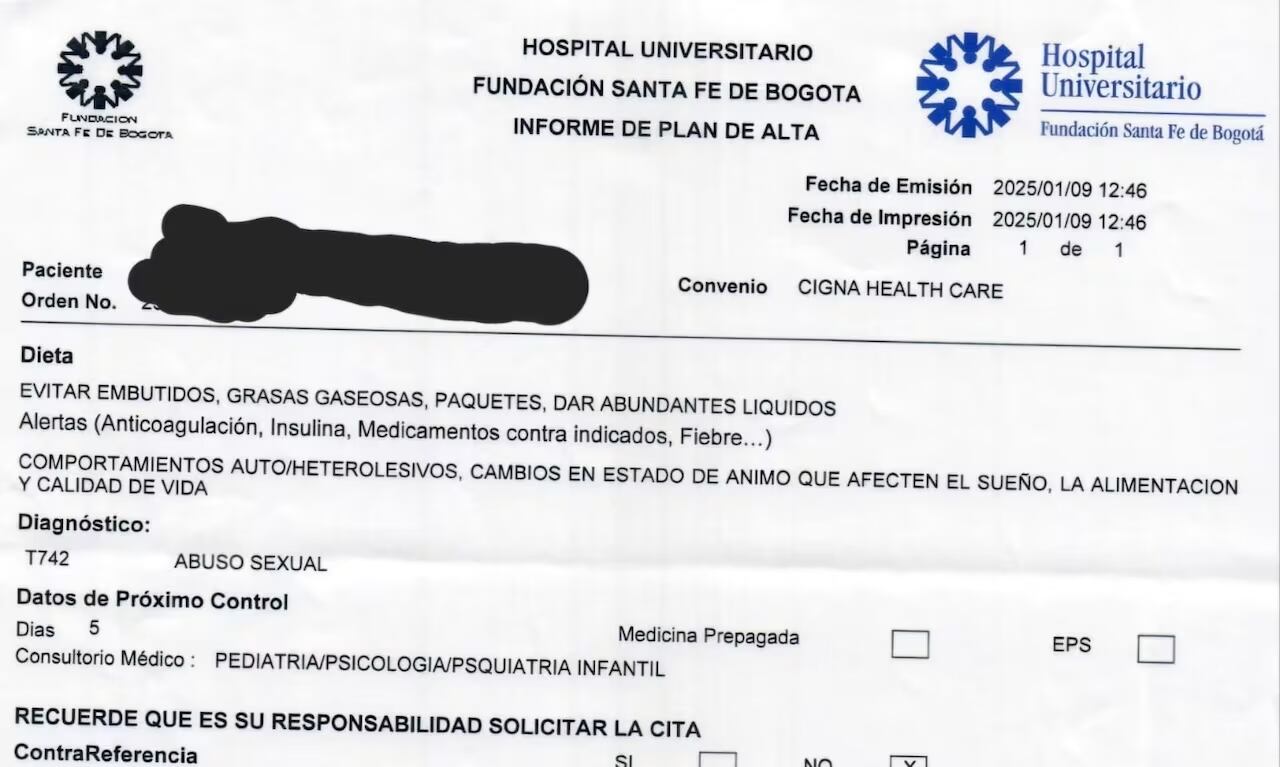 Este hallazgo llevó a que el padre se negara a enviarlo de regreso a Honduras, desencadenando una nueva denuncia en su contra.