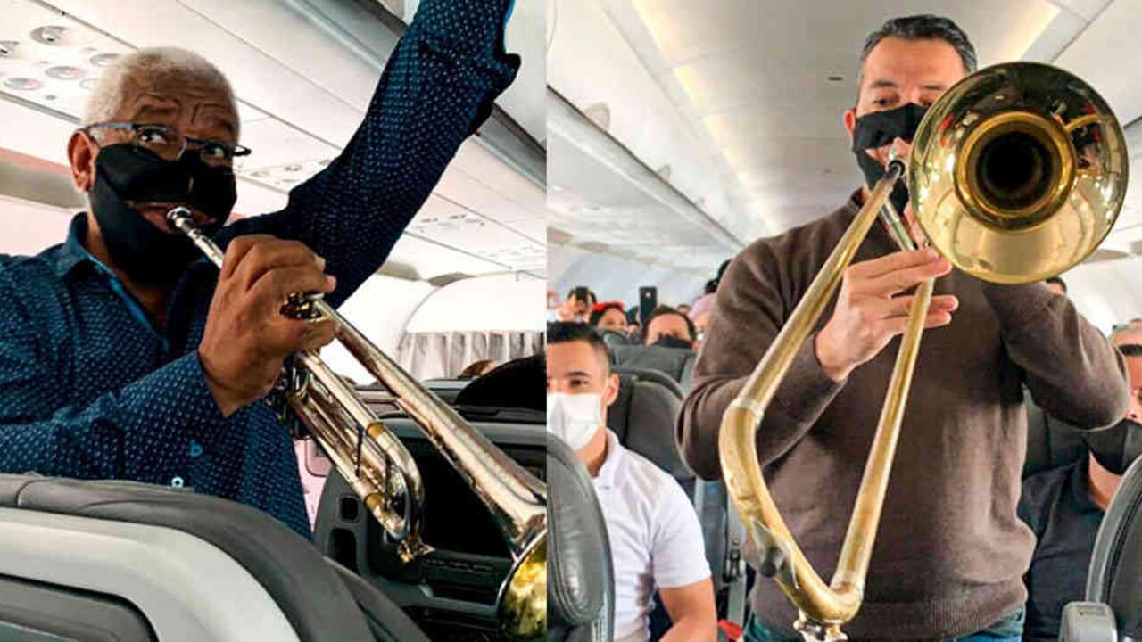 Concierto Filarmónica de Medellín en vuelo de Avicanca