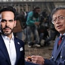 Abelardo De La Espriella y Gustavo Petro.