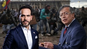 Abelardo De La Espriella y Gustavo Petro.