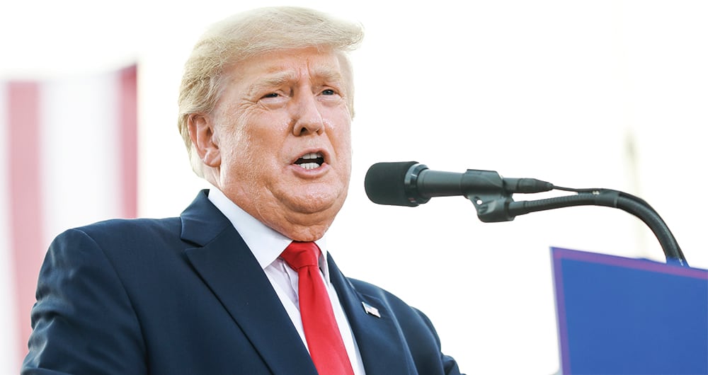 Donald Trump, expresidente de los Estados Unidos.