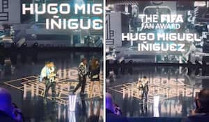 Premio al mejor hincha del 2023 en los The Best