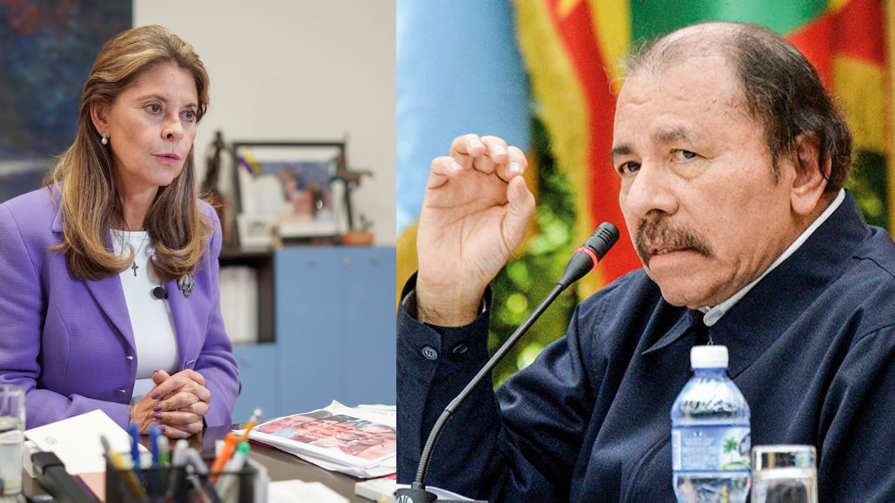 Marta Lucía Ramírez y Daniel Ortega.