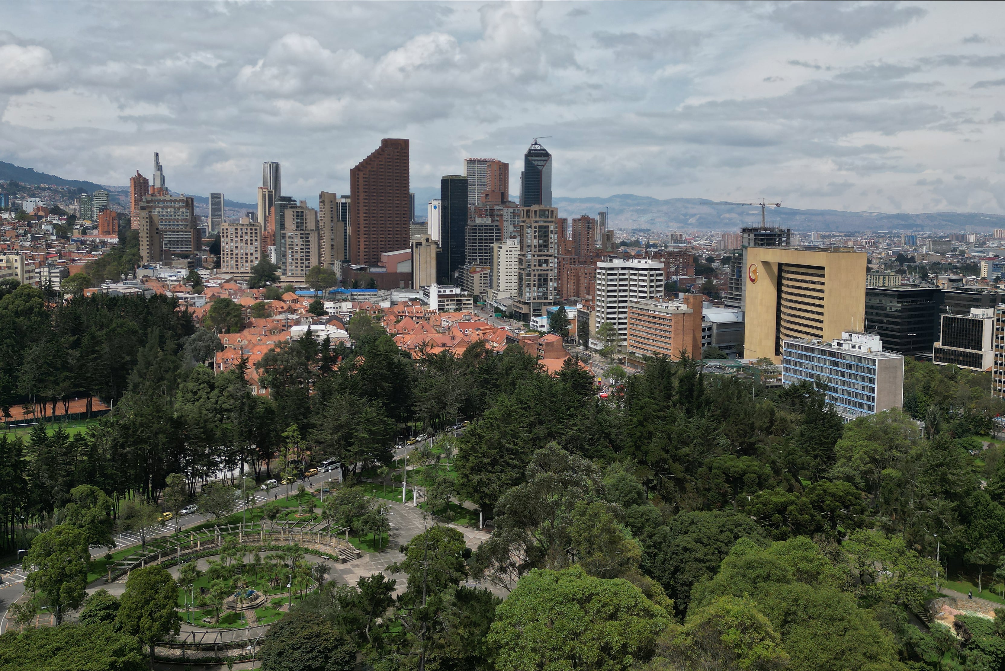 Panorámica Bogotá  Parque Nacional Enrique Olaya Herrera carrera 7
abril 20 del 2023
Foto Guillermo Torres Reina / Semana