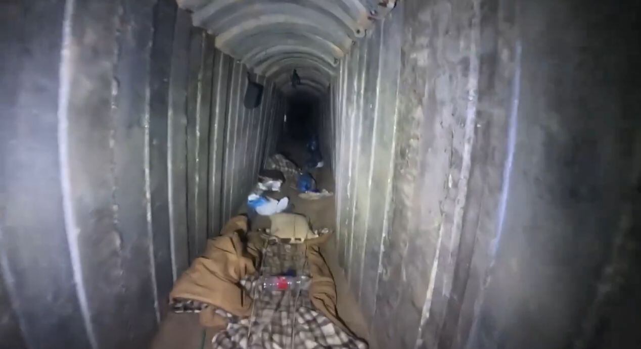 El tunel tenía una profundidad de 20 metros